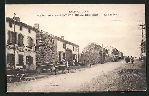 AK La Fontaine du Berger, Les Hotels