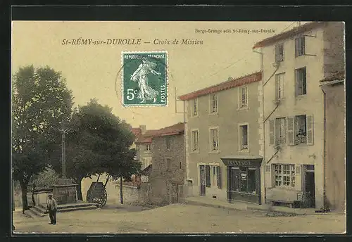 AK St-Remy-sur-Durolle, Croix de Mission