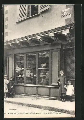 AK Thiers, La Maison des Sept Peches capitaux