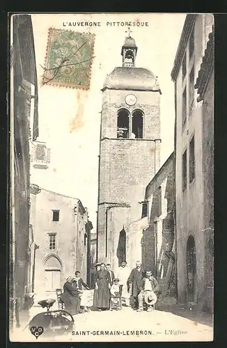 AK Saint-Germain-Lembron, L`Eglise