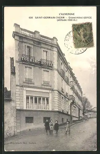 AK Saint-Germain-l`Herm, Grand Hotel Gorce