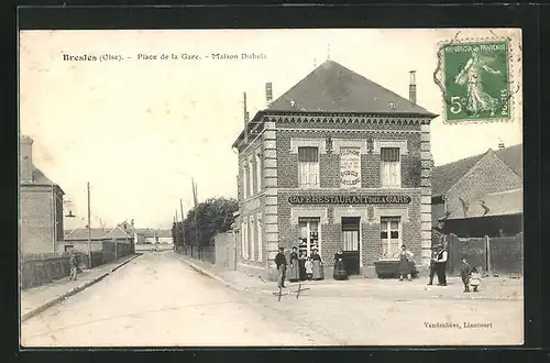 AK Bresles, Cafe-Restaurant de la Gare, Place de la Gare