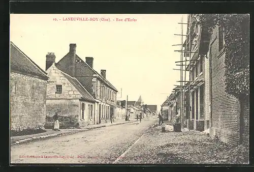 AK Laneuville-Roy, Rue d'Enfer