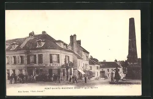 AK Pont-Sainte-Maxence, Quai Bardin et Delaruelle M. de Vins