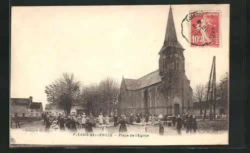 AK Plessis-Belleville, Place de l'Eglise