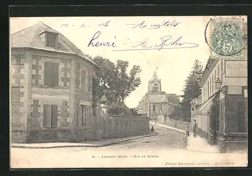 AK Lassigny, Rue de Noyon