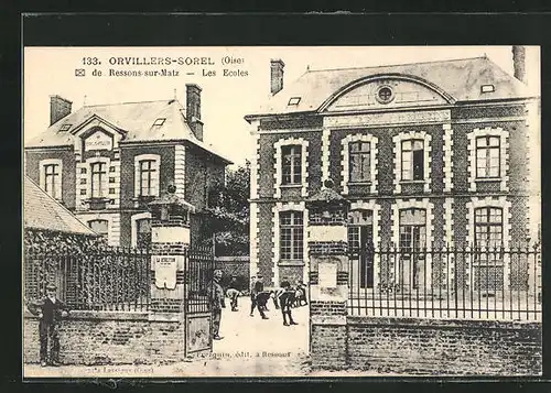 AK Orvillers-Sorel, les Ecoles