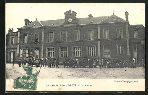 AK La Chapelle-aux-Pots, la Mairie