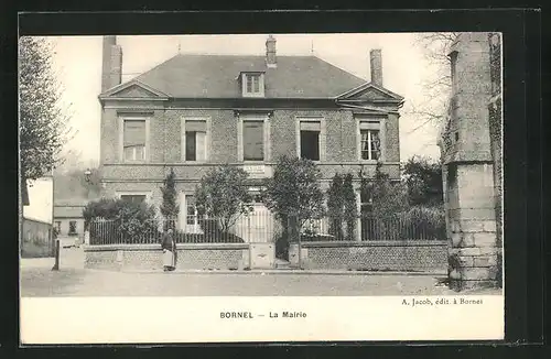 AK Bornel, La Mairie