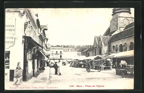 AK Méru, Place de l'Eglise