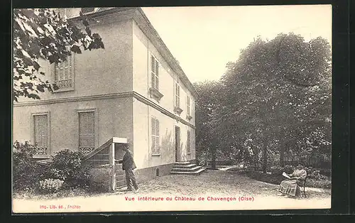 AK Chavencon, Vue intérieure du Château