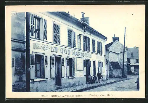 AK Orry-la-Ville, Hotel du Coq Hardi