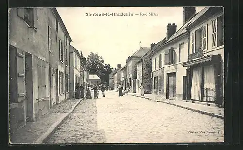 AK Nanteuil-le-Haudouin, Rue Missa