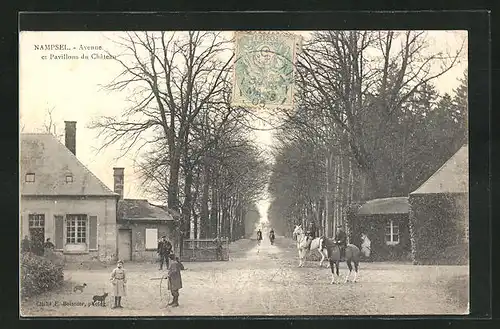 AK Nampsel, Avenue et Pavillons du Chateau