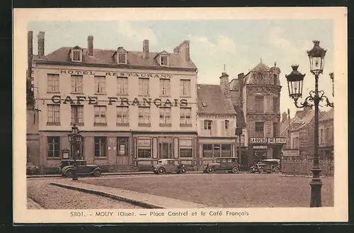 AK Mouy, Place Cantrel et le Café Francais