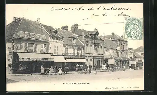 AK Méru, Place du Marché