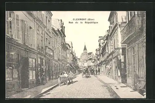 AK Clermont, Rue de la République