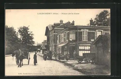 AK Liancourt, Place de la Gare