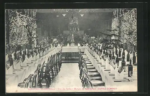 AK Longueil-Annel, Une des Salles á Manger du Restaurant Duprez-Demaret