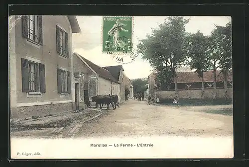 AK Marolles, La Ferme, L'Entrée