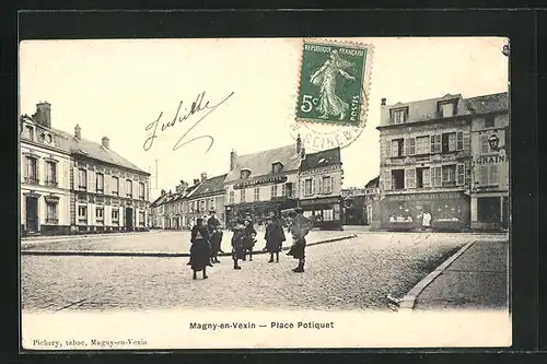 AK Magny-en-Vexin, Place Potiquet