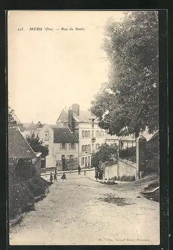 AK Méru, Rue de Senlis