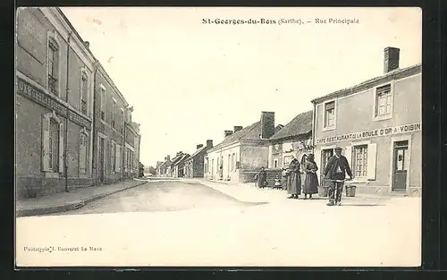 AK St-Georges-du-Bois, Rue Principale, Strassenpartie