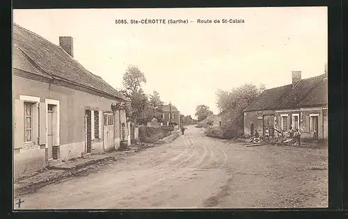 AK Sainte-Cérotte, Route de Saint-Calais