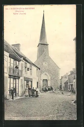 AK Saint-Georges-le-Gaultier, l'Eglise