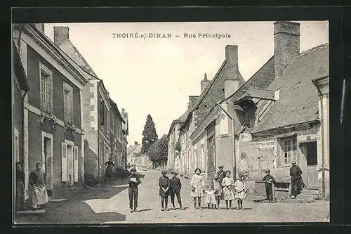 AK Thoiré-sur-Dinan, Rue Principale