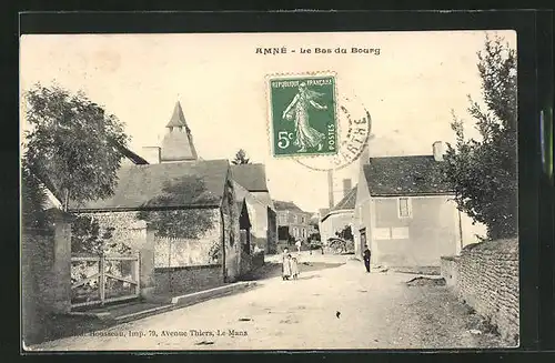 AK Amné, le Bas du Bourg