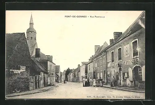 AK Pont-de-Gennes, Vue Partielle