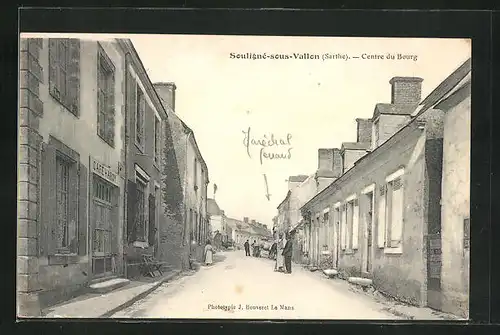 AK Souligné-sous-Vallon, Centre du Bourg