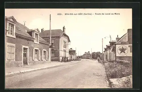 AK Brains-sur-Gée, Route de Laval au Mans