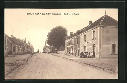 AK St-Remy-des-Monts, Centre du Bourg