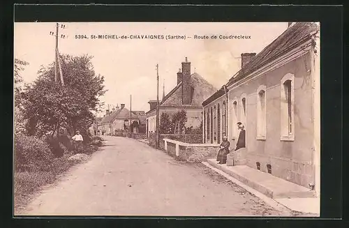 AK St-Michel-de-Chavaignes, Route de Coudrecieux