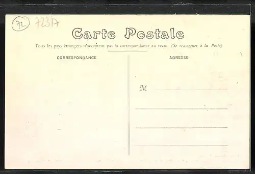 AK Bonnétable, Funérailles du Duc de Doudeauville 1908, Discours de M. de Sarrauton