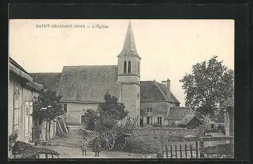 AK Saint-Jean-du-Bois, L`Église