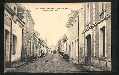 AK Coulongè, Rue principale et Ècole des Filles