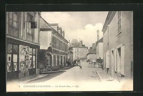 AK Chemirè-le-Gaudin, La Grande-Rue