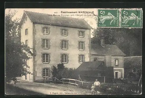 AK Chateau-du-Loir, Etablissement Marcaille