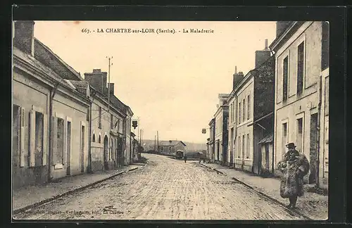 AK La Chartre-sur-Loir, la Maladrerie