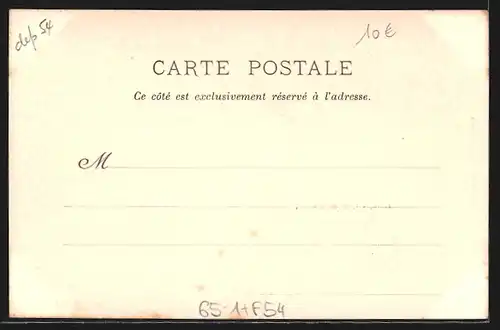 AK Dombasle, la Gare et Café de la Gare