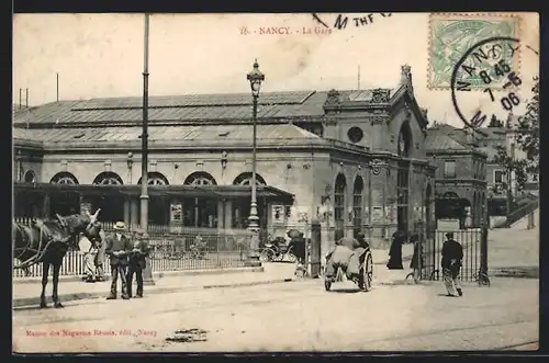 AK Nancy, la Gare