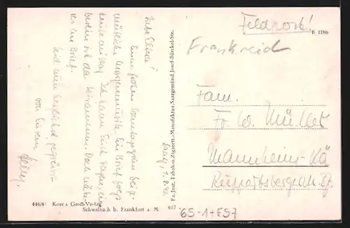 AK Saargemünd, am Bahnhof