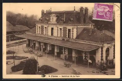 AK Figeac, Intérieur de la Gare