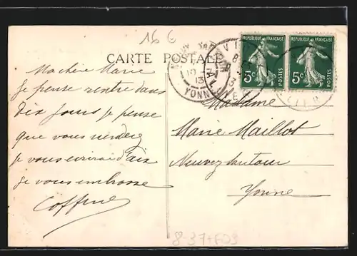 AK Vichy, l`Allier et les Laveuses