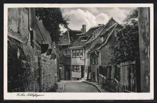 AK Gotha, Schlossgasse