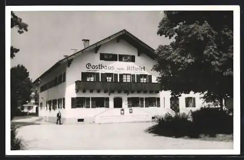 AK Reichersbeuern / Obb., Gasthaus zum Almwirt