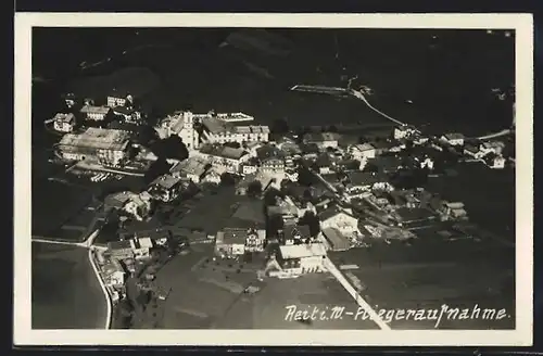 AK Reit i. W., Gesamtansicht, Fliegeraufnahme